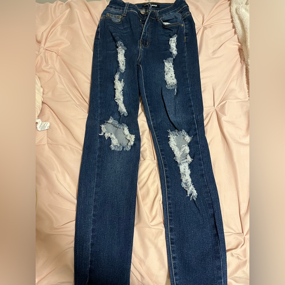 Fashion nova skinny leg high rise